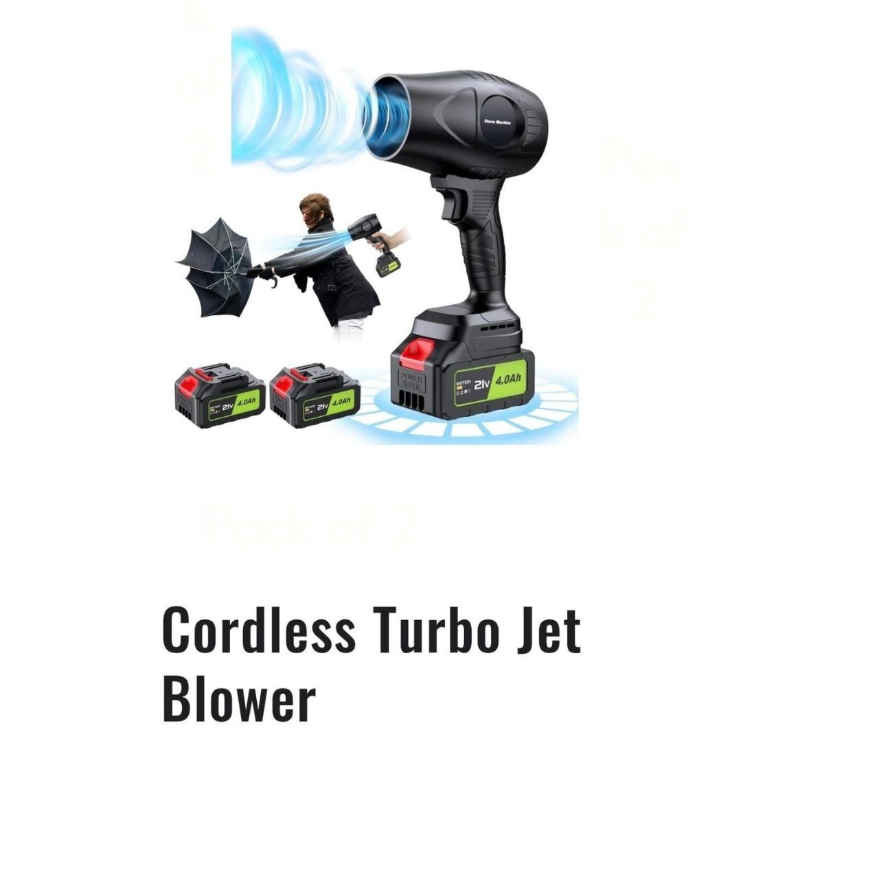 JetBlaze Xpress Super Portable Turbo Blower