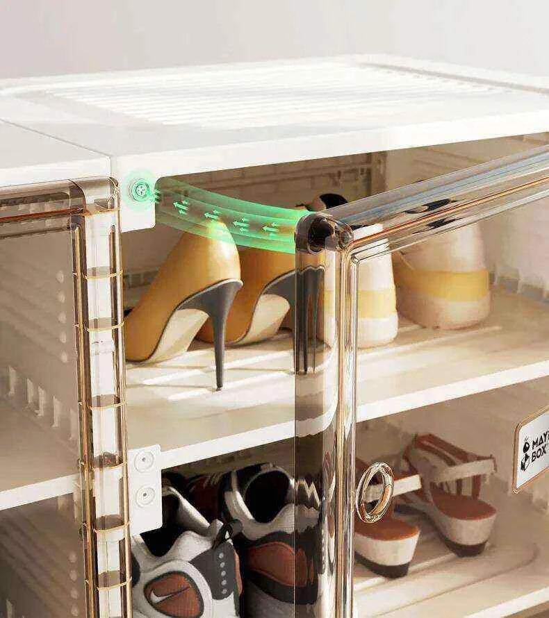 RackIT Smart Foldable 4 Layer Shoe Rack