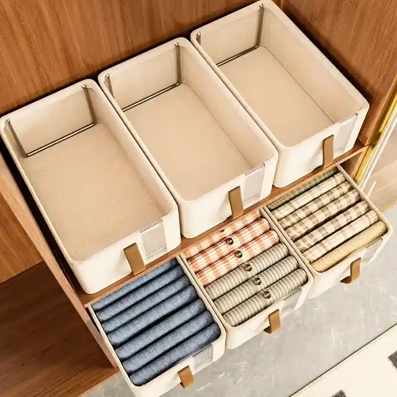 ClosetCraft Pro Premium Shirt & Garment Closet Organiser  ( PACK OF 8 )