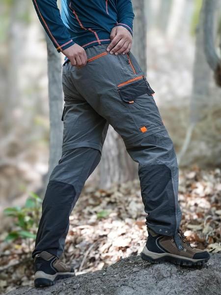 NeoHike 2-in-1 Utility| Hiking Active Pants - Pack of 3 (Black + Grey+ Blue )