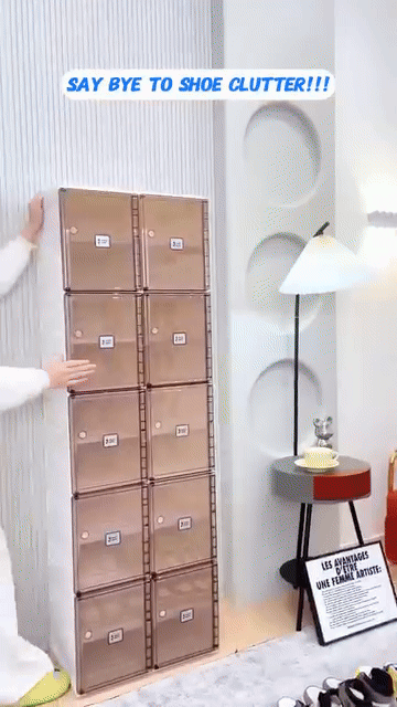 RackIT Smart Foldable 4 Layer Shoe Rack