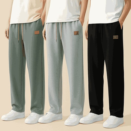 AirFit™ 3-in-1 Water & Stain Proof | Active Pants  - (Pack of 3 Green, Black, Grey)