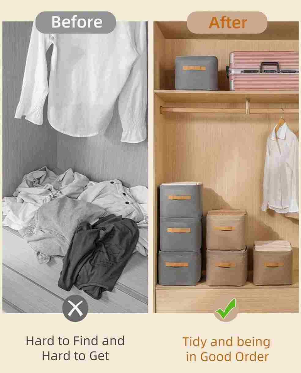 ClosetCraft Pro Premium Shirt & Garment Closet Organiser  ( PACK OF 8 )