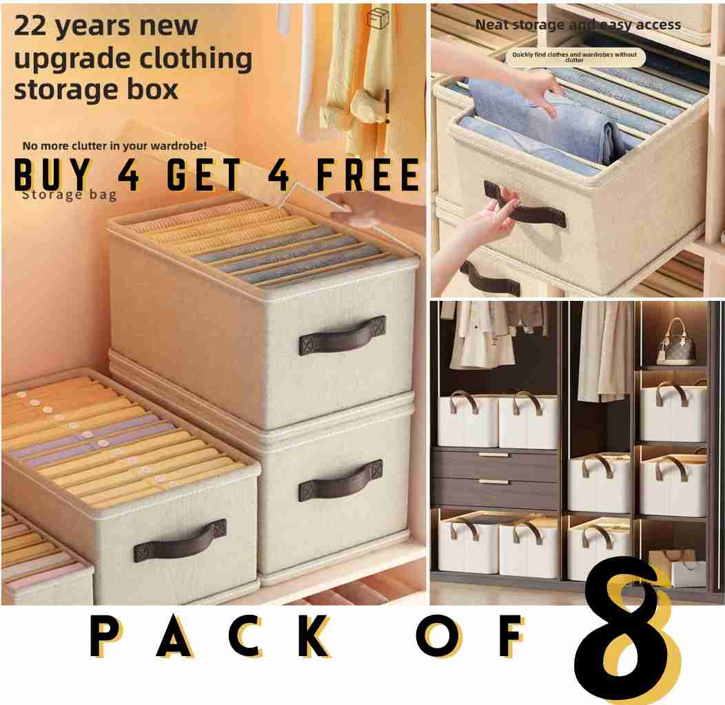 ClosetCraft Pro Premium Shirt & Garment Closet Organiser  ( PACK OF 8 )