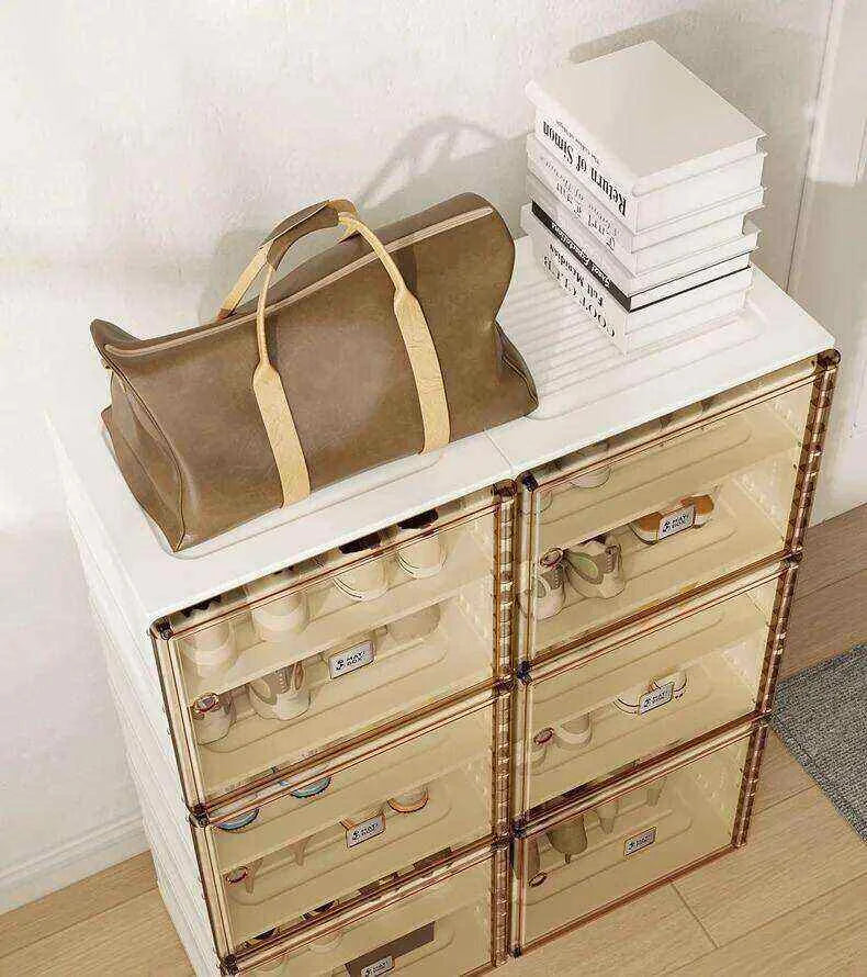 RackIT Smart Foldable 4 Layer Shoe Rack