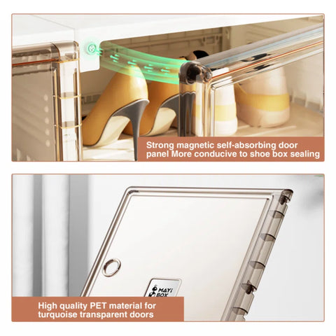 RackIT Smart Foldable 4 Layer Shoe Rack